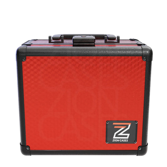 Zion Cases SLAB CASE 2 ROW Cubed Red