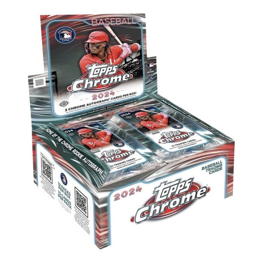 Pre Order - 2024 Topps Chrome Baseball Jumbo Hobby Box