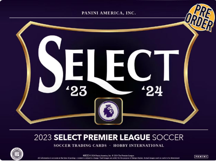 2023-24 Panini Select Premier League Soccer Hobby International 12 Box Case