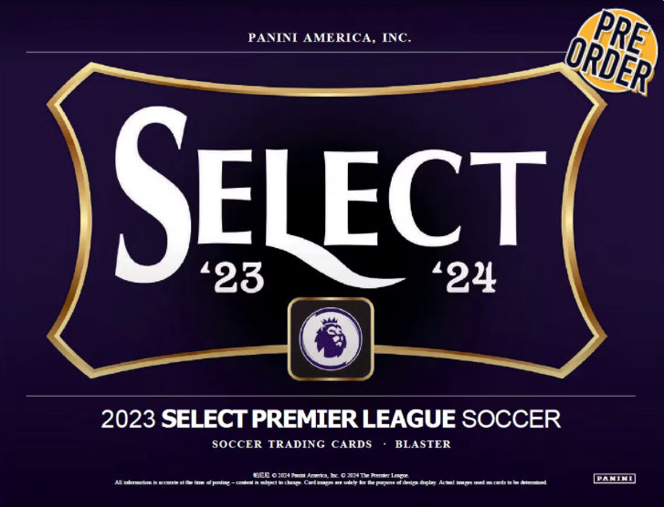 2023-24 Panini Select Premier League Soccer Blaster 20 Box Case