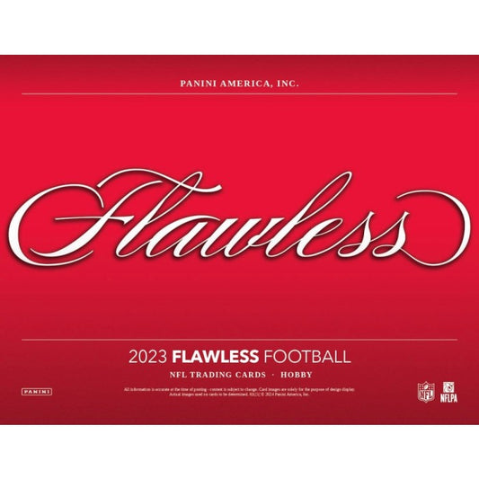 Pre Order - 2023 Panini Flawless Football Hobby Box