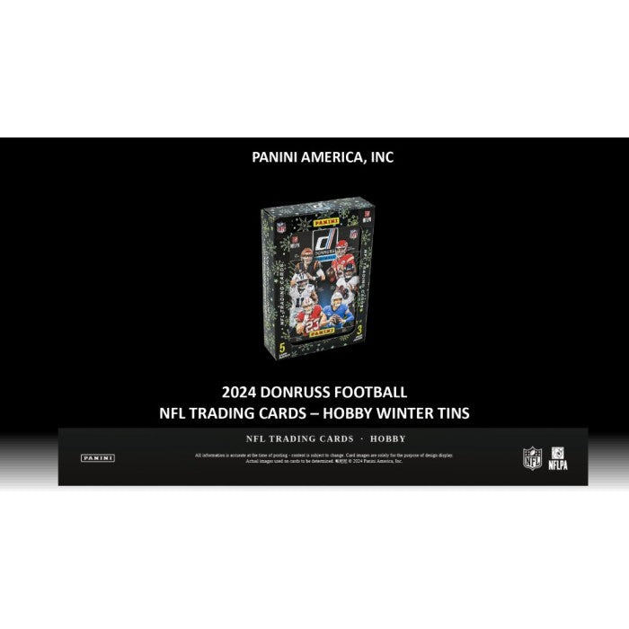 2024 Panini Donruss Football Hobby Winter 30-Tin Case