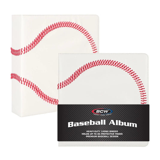 BCW Baseball Collectors Album - Premium White