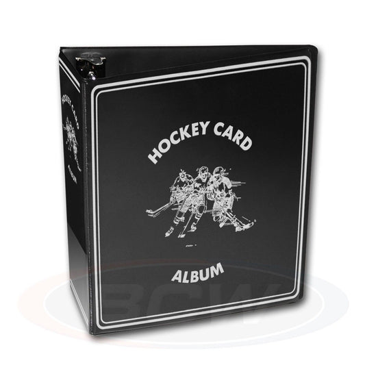 BCW Album Hockey Black