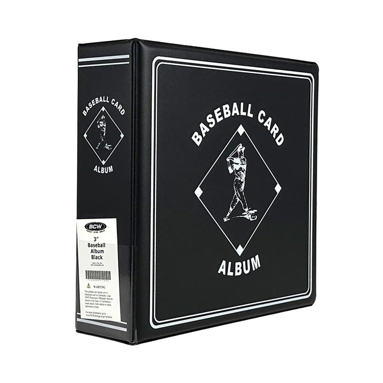 BCW Album Baseball Black