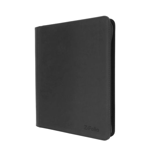 BCW Z-Folio 9-Pocket LX Album - Toploaders - Black