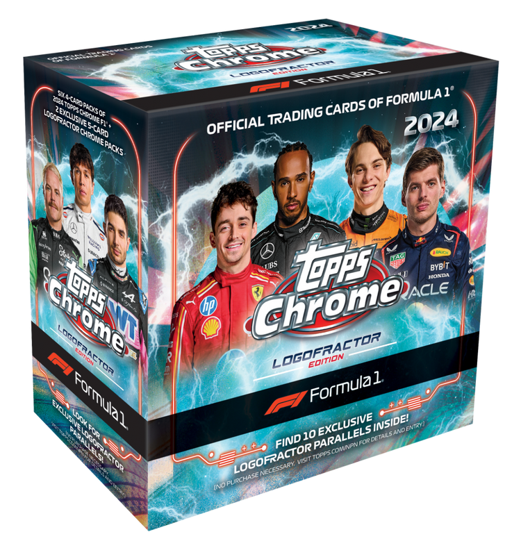 2024 Topps Chrome® Formula 1® - Logofractor Box