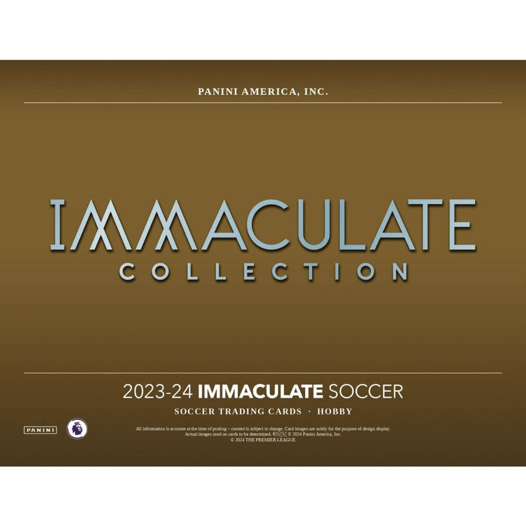 Pre Order - 2023-24 Panini Immaculate Soccer Hobby Box