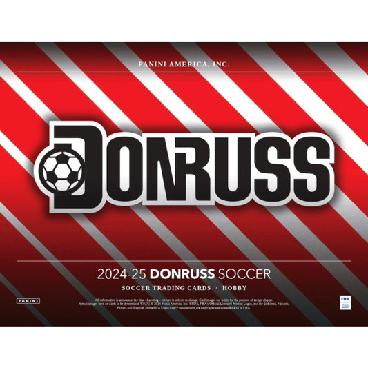 Pre Order - 2024-25 Panini Donruss Soccer Hobby Box