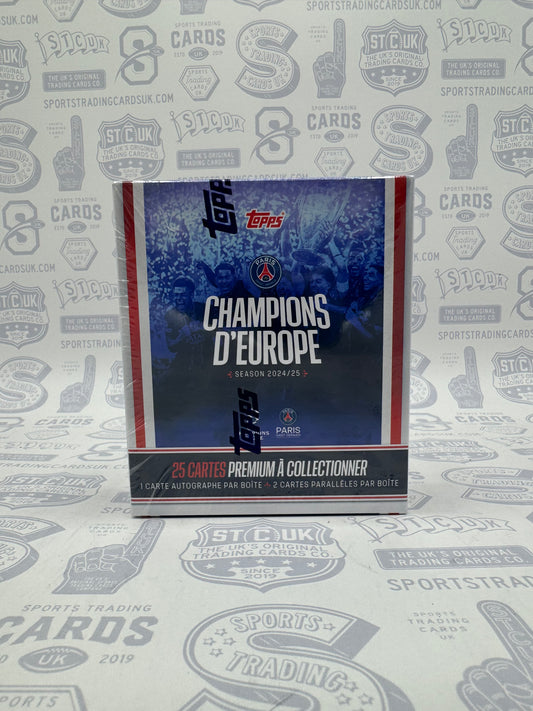 2025 Topps Paris Saint-Germain: Champions d’Europe Box