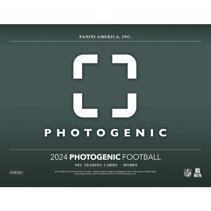 Pre Order - 2024 Panini Photogenic Football Hobby Box