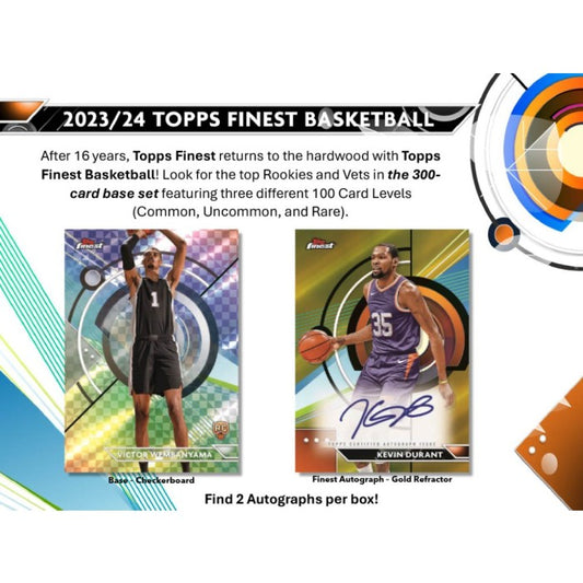 2023-24 Topps Finest Basketball Breaker Delight Hobby Box