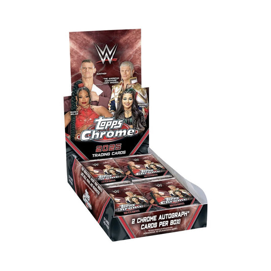 2025 Topps WWE Wrestling Chrome Hobby Box