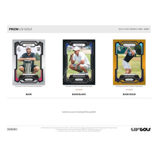 Pre Order - 2024 Panini Prizm LIV Golf Hobby Box