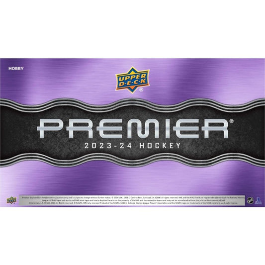 Pre Order - 2023-24 Upper Deck Premier Hockey Hobby Box