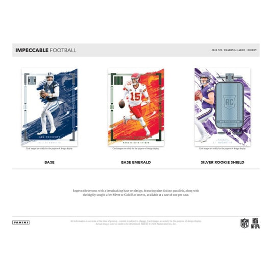 2024 Panini Impeccable Football Hobby Box