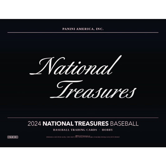 Pre Order - 2024 Panini National Treasures Baseball Hobby Box