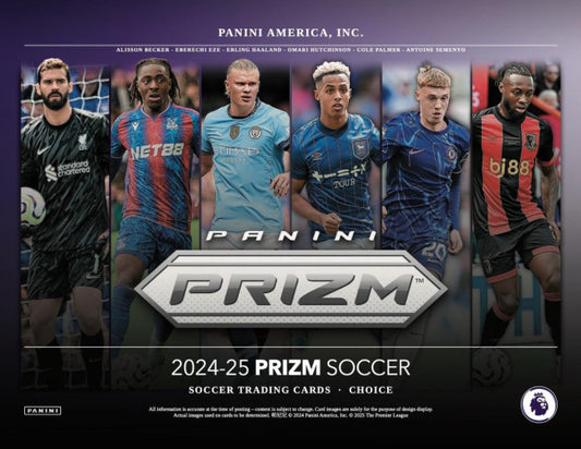 Pre Order - 2024-25 Panini Prizm Premier League Soccer Choice 20 Box Case
