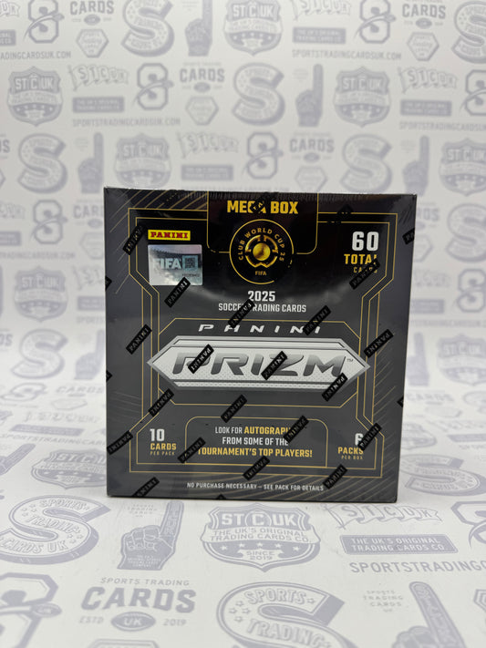2025 Panini Prizm FIFA Club World Cup Soccer Mega Box