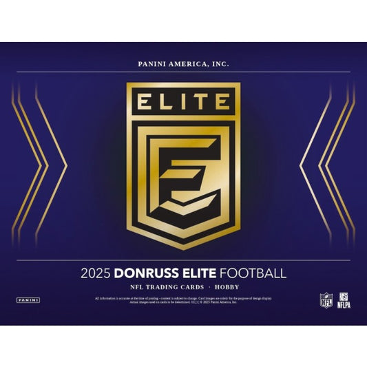 Pre Order - 2025 Panini Donruss Elite Football Hobby Box