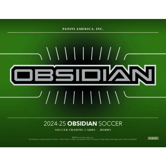 Pre Order - 2024-25 Panini Obsidian Soccer Hobby Box