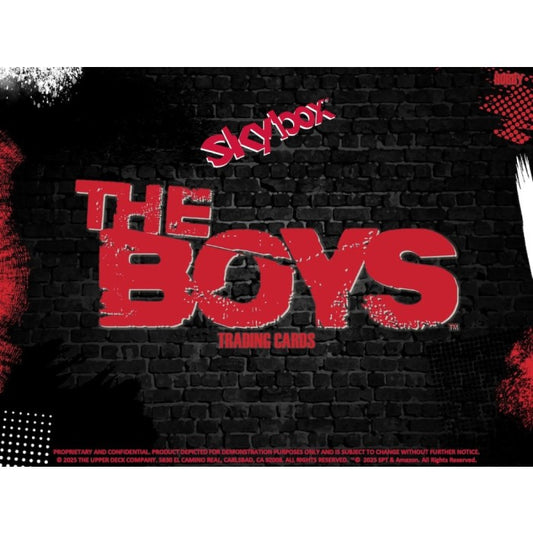 Pre Order - 2025 Upper Deck The Boys Season 1 & 2 Hobby Box