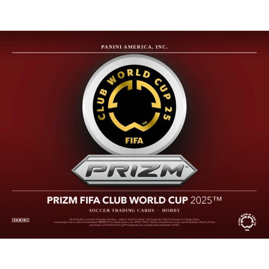 Pre Order - 2025 Panini Prizm FIFA Club World Cup Soccer Hobby Box