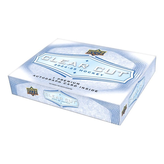 Pre Order - 2024-25 Upper Deck Clear Cut Hockey Hobby Box