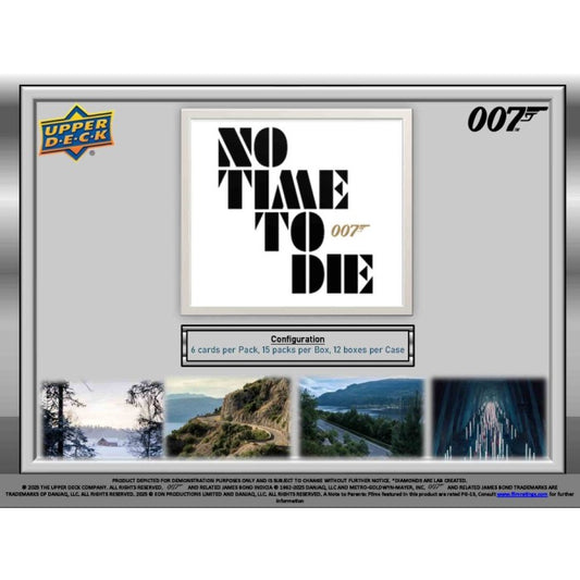 Pre Order - 2025 Upper Deck James Bond No Time to Die Hobby Box