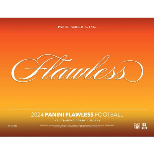 Pre Order - 2024 Panini Flawless Football Hobby Box