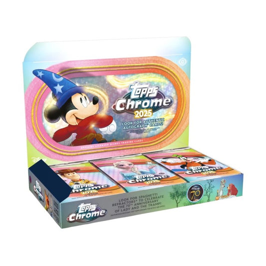 Pre Order - 2025 Topps Disney Chrome Hobby Box