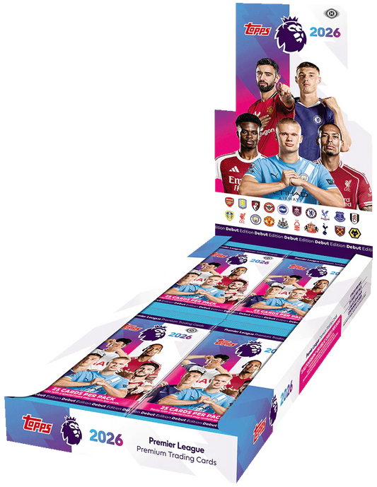 Pre Order - 2025-26 Topps English Premier League Soccer Hobby Box