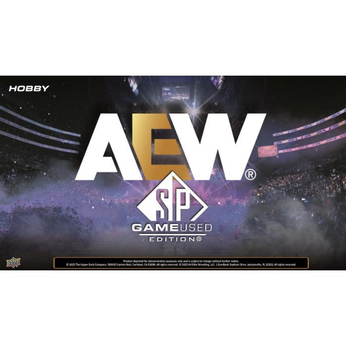 Pre Order - 2025 Upper Deck SP Game Used AEW Wrestling Hobby Box