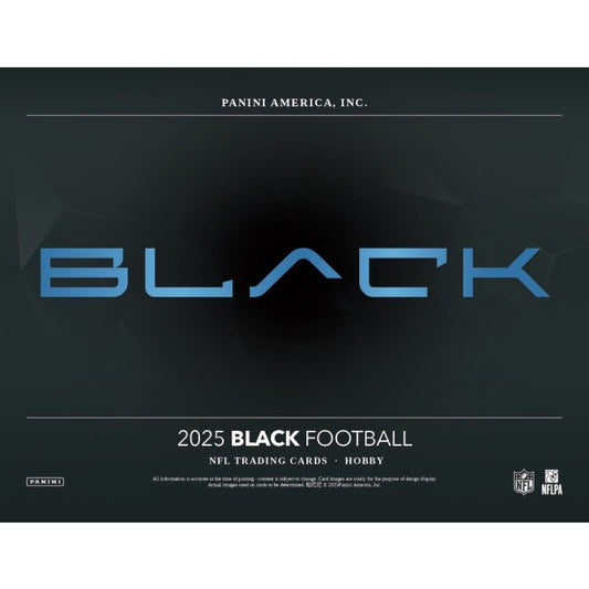 Pre Order - 2025 Panini Black Football Hobby Box