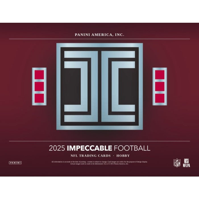 Pre Order - 2025 Panini Impeccable Football Hobby Box