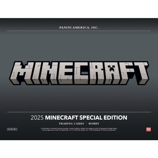 Pre Order - 2025 Panini Minecraft Hobby Box