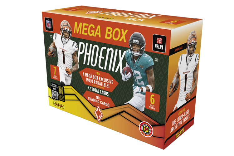 Pre Order - 2025 Panini Phoenix Football Hobby International Mega Box
