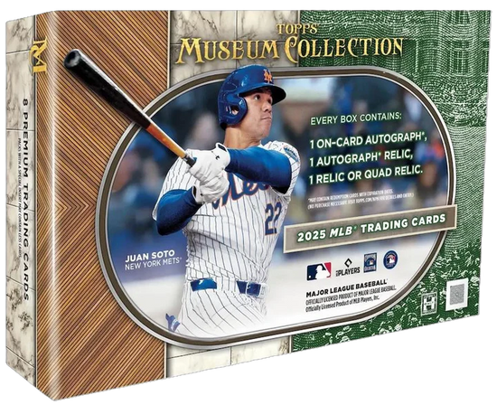 Pre Order - 2025 Topps Museum Collection Baseball Hobby Box