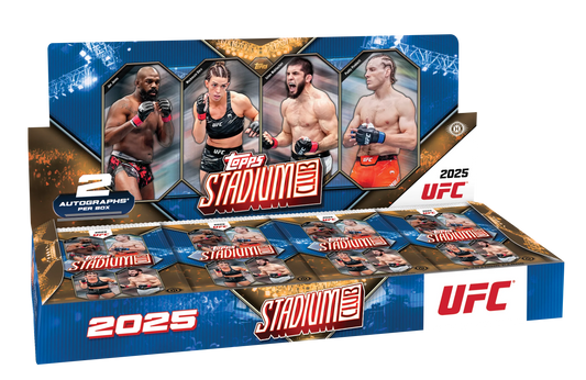 Pre Order - 2025 Topps Stadium Club UFC Hobby Box