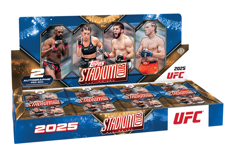 Pre Order - 2025 Topps Stadium Club UFC Hobby Box
