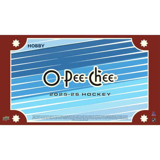 Pre Order - 2025-26 Upper Deck O-Pee-Chee Hockey Hobby Box