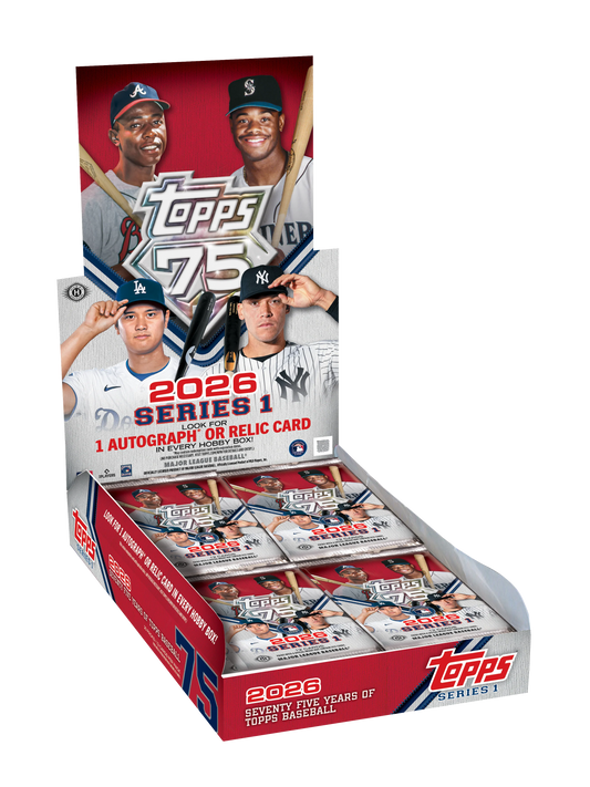 Pre Order - 2026 Topps Series 1 Baseball Hobby Box