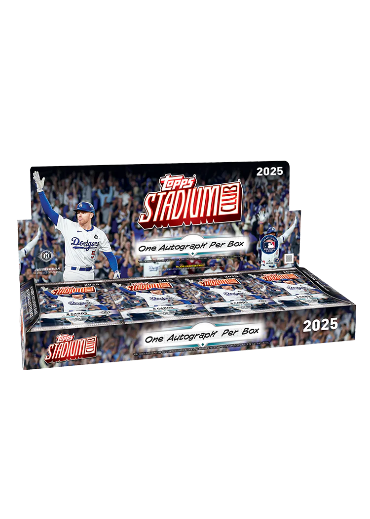 Pre Order - 2025 Topps Stadium Club Baseball Hobby Box