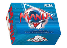 Pre Order - 2025 Topps Chrome MLS Soccer Mania Box - Sports Trading Cards UK