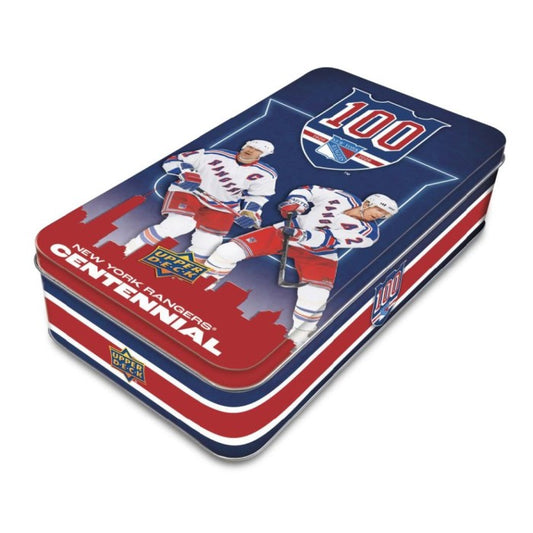 Pre Order - 2025-26 Upper Deck New York Rangers Centennial Hockey Hobby Box - Sports Trading Cards UK