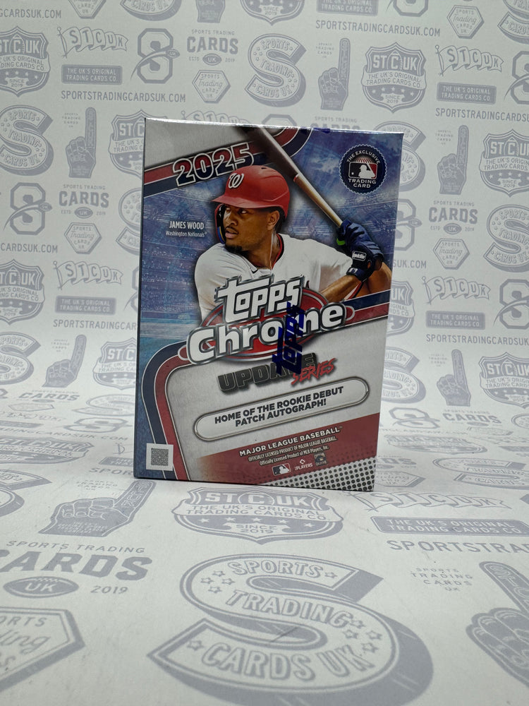 2025 Topps Chrome Update Series Baseball Blaster Box