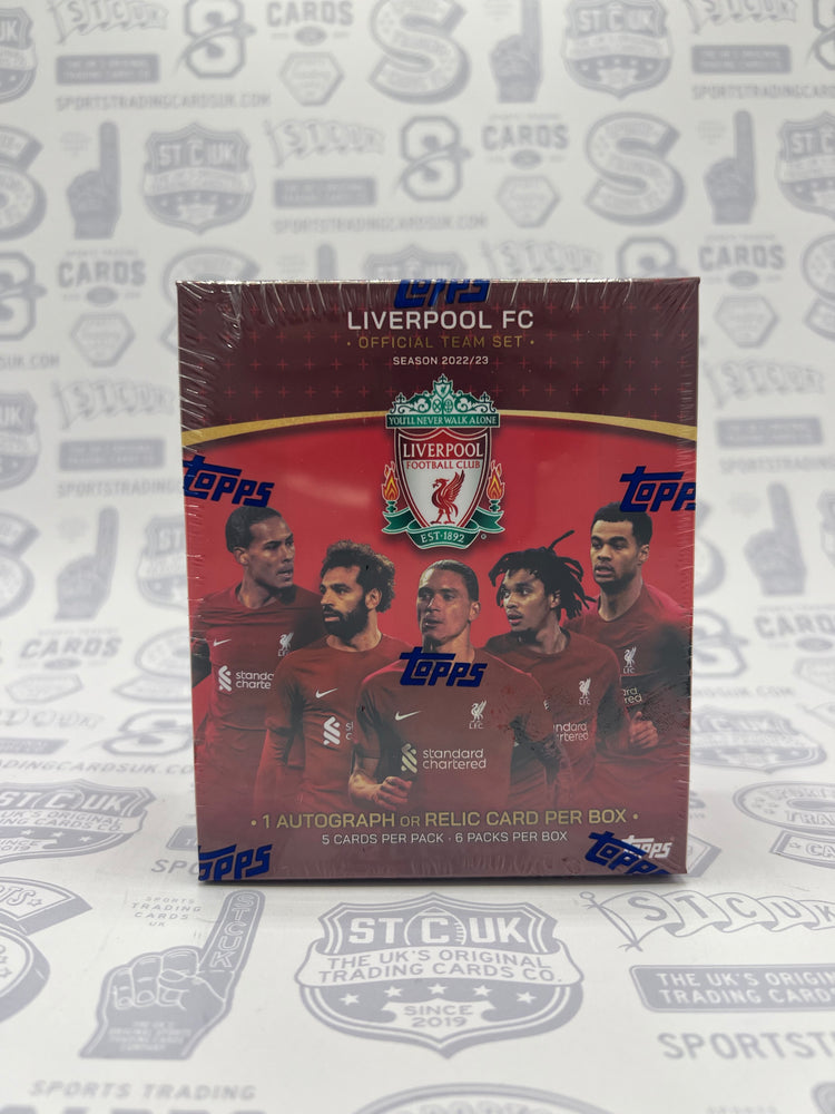 2022/23 Topps Liverpool FC Official Team Set