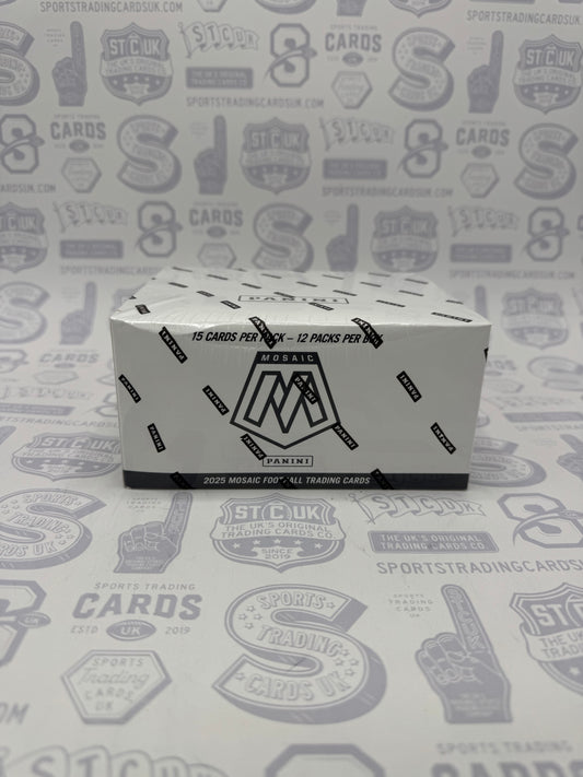 2025 Panini Mosaic Football Value 12 Pack Box