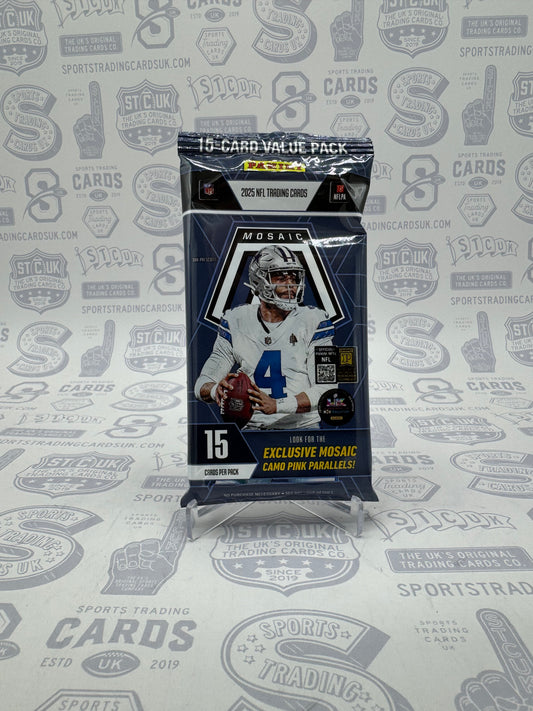 2025 Panini Mosaic Football Value Pack