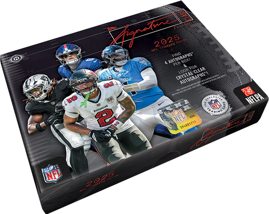 Pre Order - 2025 Topps Signature Class Football Hobby Jumbo Box